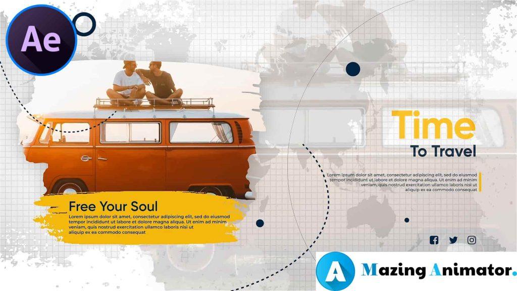 Detail Animated Text After Effects Template Free Nomer 31