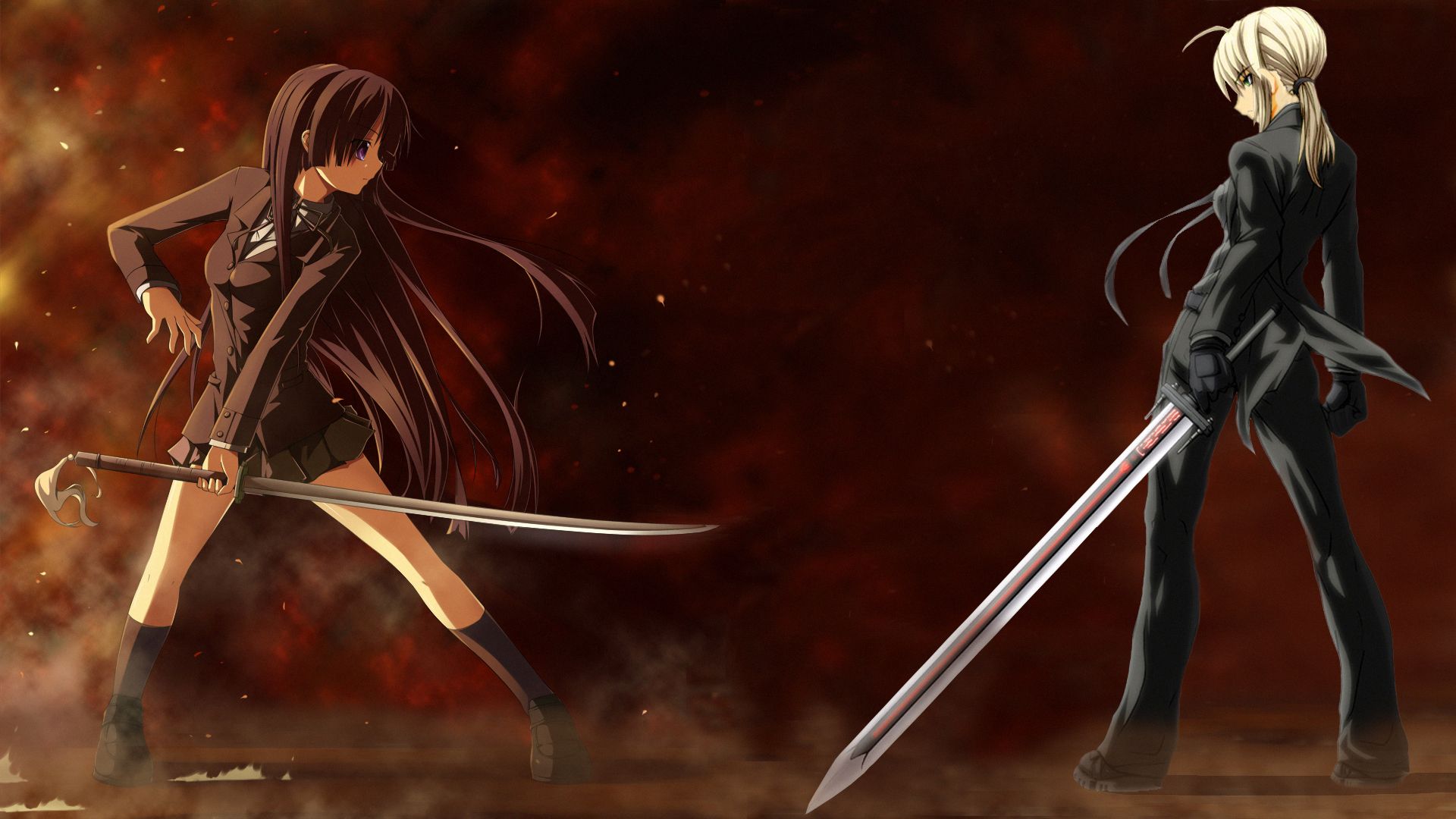 Detail Anime Girl Fighting Nomer 7