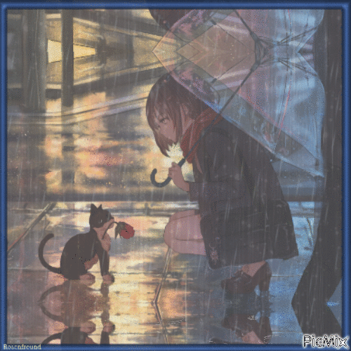Detail Anime Girl In Rain Nomer 16