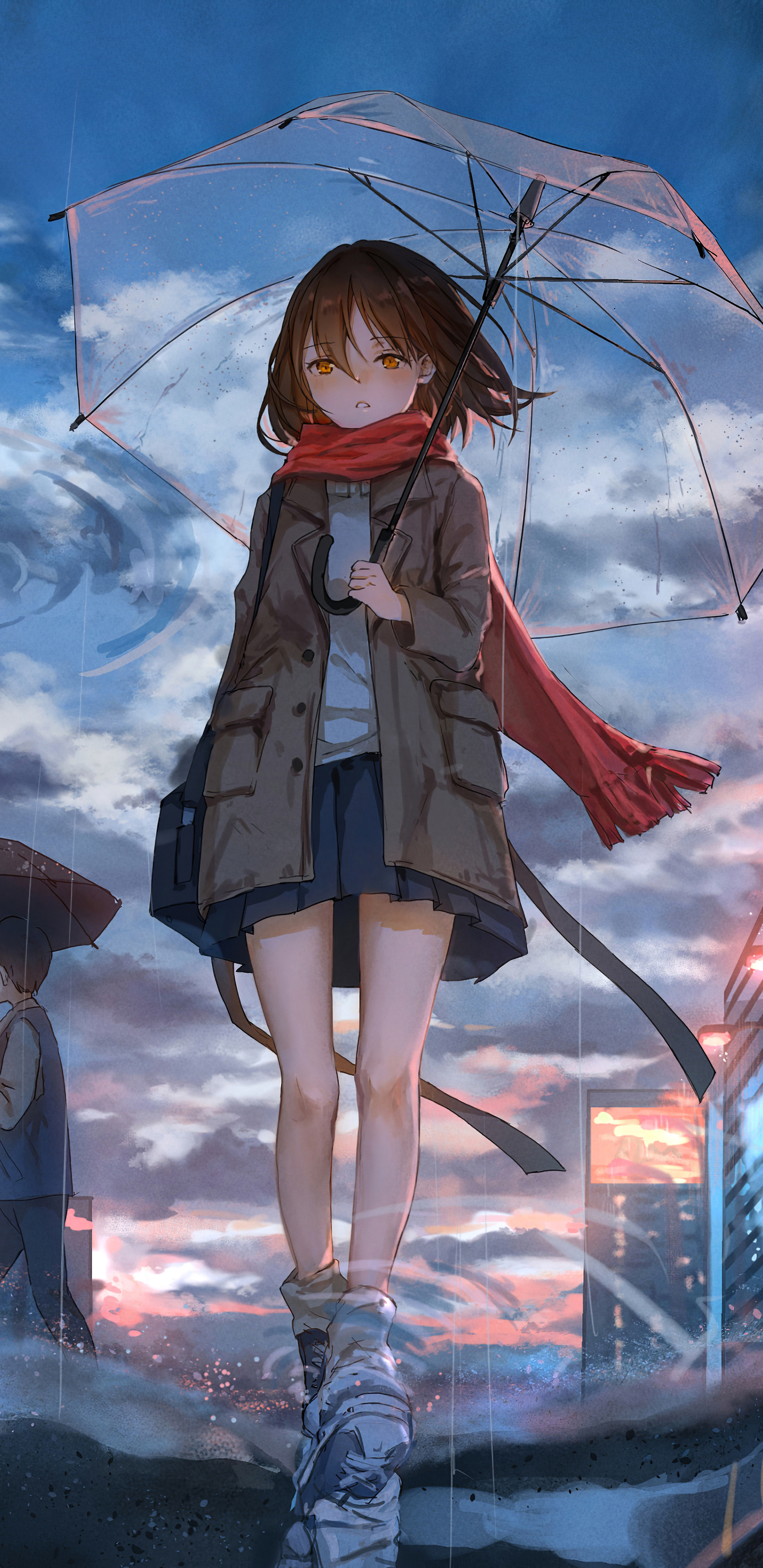 Detail Anime Girl In Rain Nomer 4