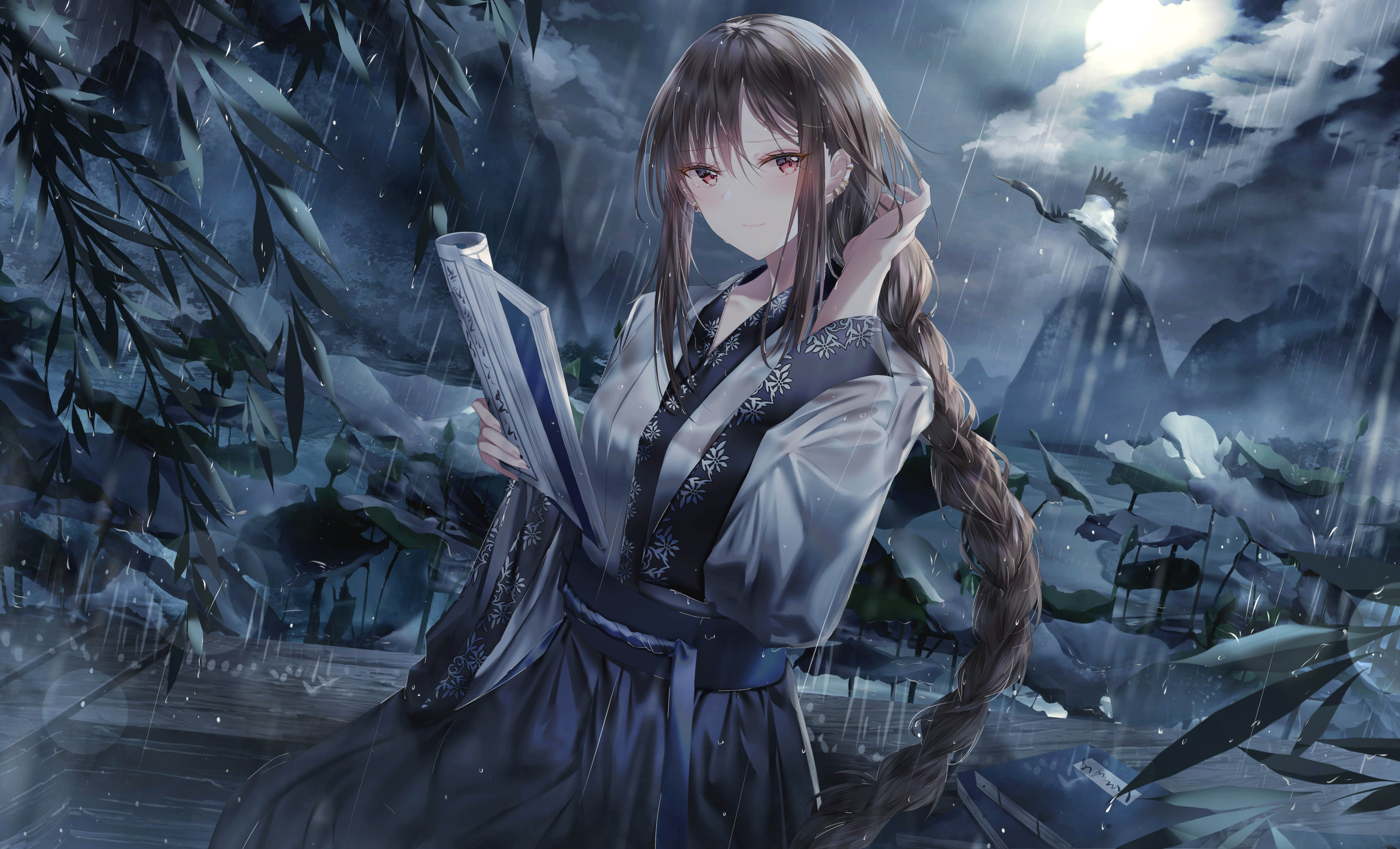 Detail Anime Girl In Rain Nomer 36