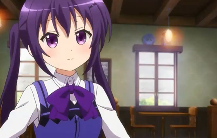 Detail Anime Girl Purple Hair Nomer 16