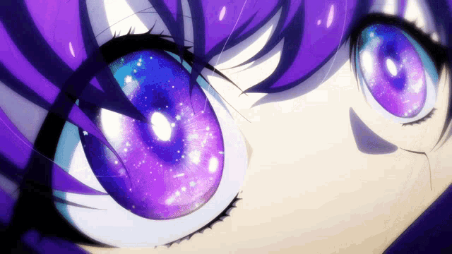 Detail Anime Girl Purple Hair Nomer 17