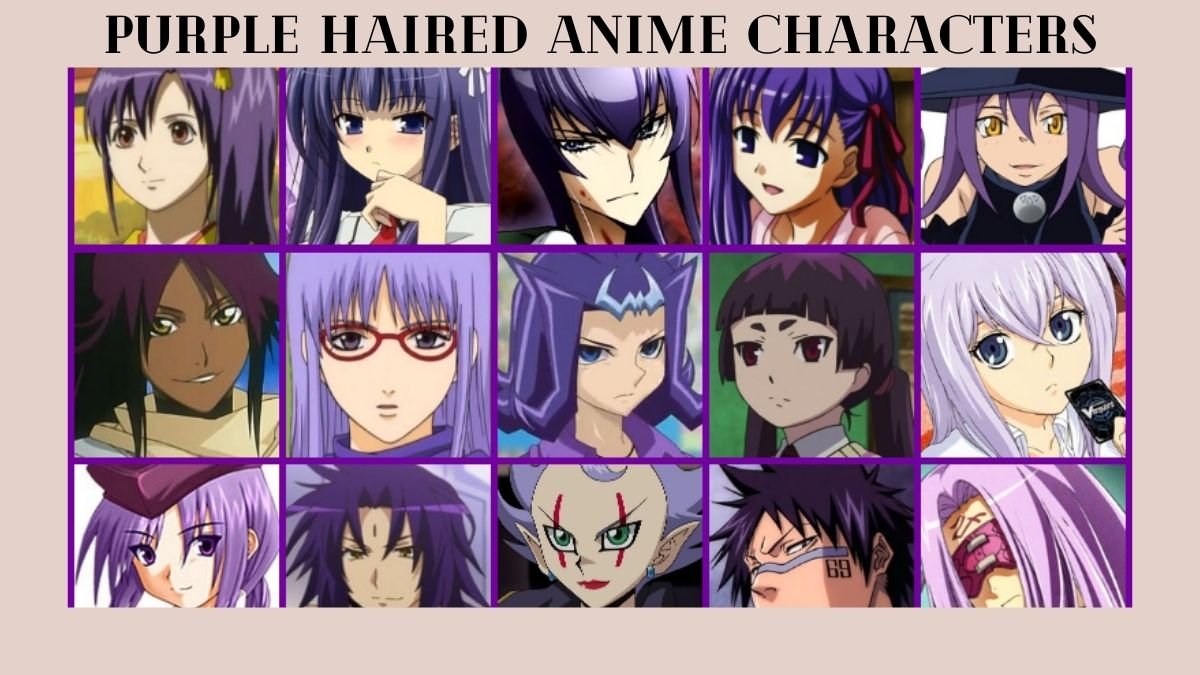 Detail Anime Girl Purple Hair Nomer 23