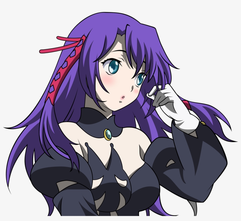 Detail Anime Girl Purple Hair Nomer 32