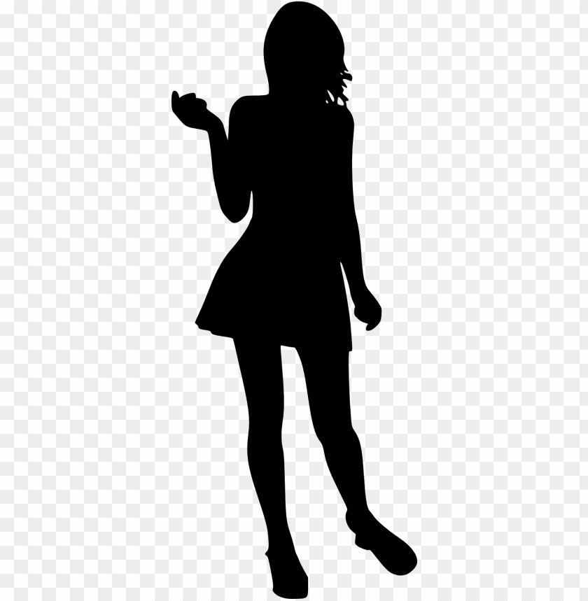 Anime Girl Silhouette - KibrisPDR