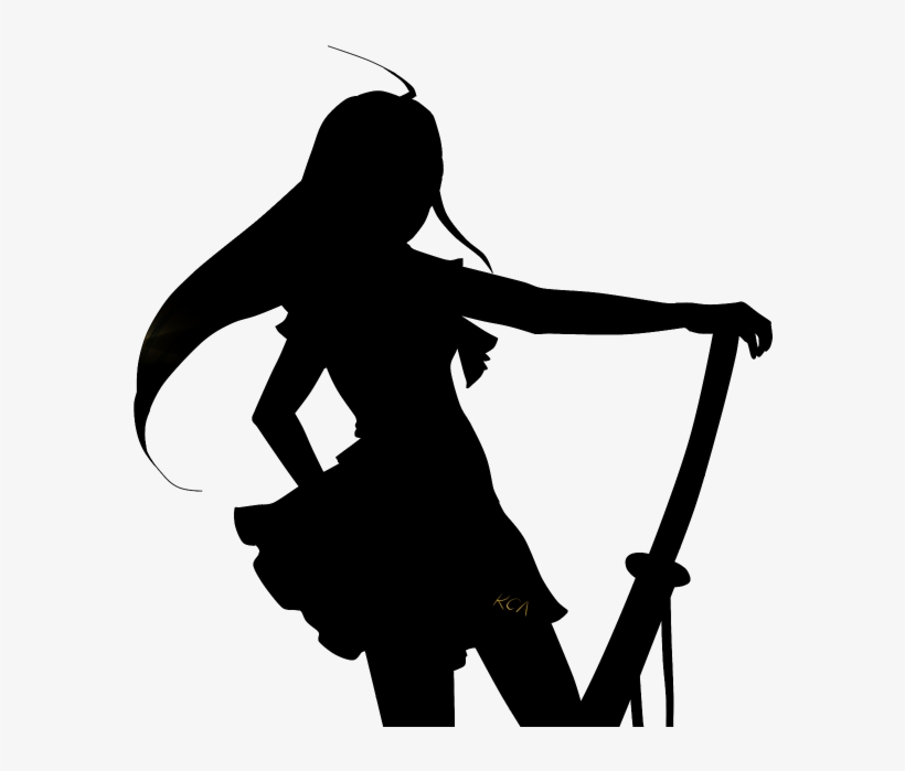 Detail Anime Girl Silhouette Nomer 6