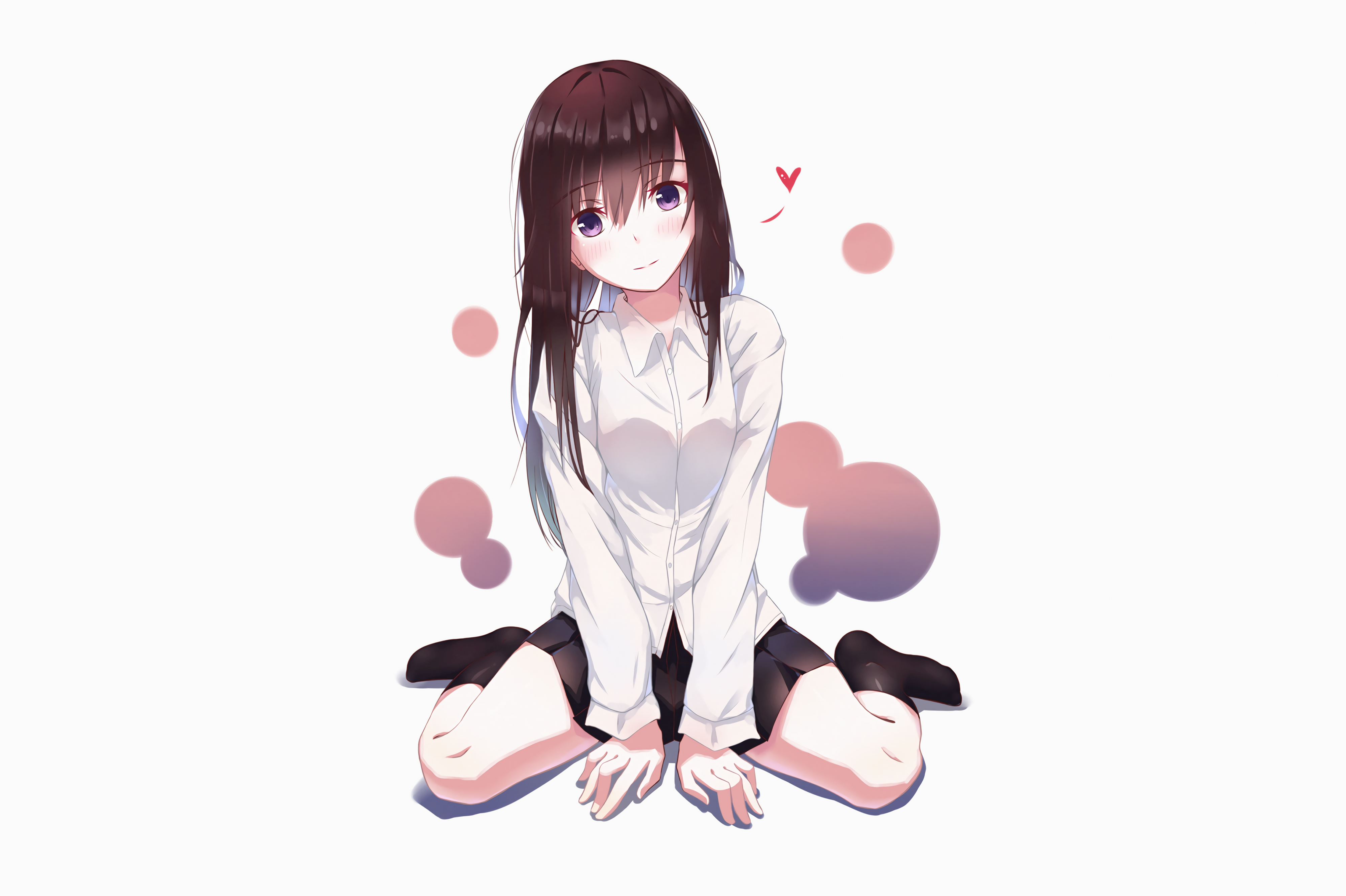 Anime Girl Sit - KibrisPDR