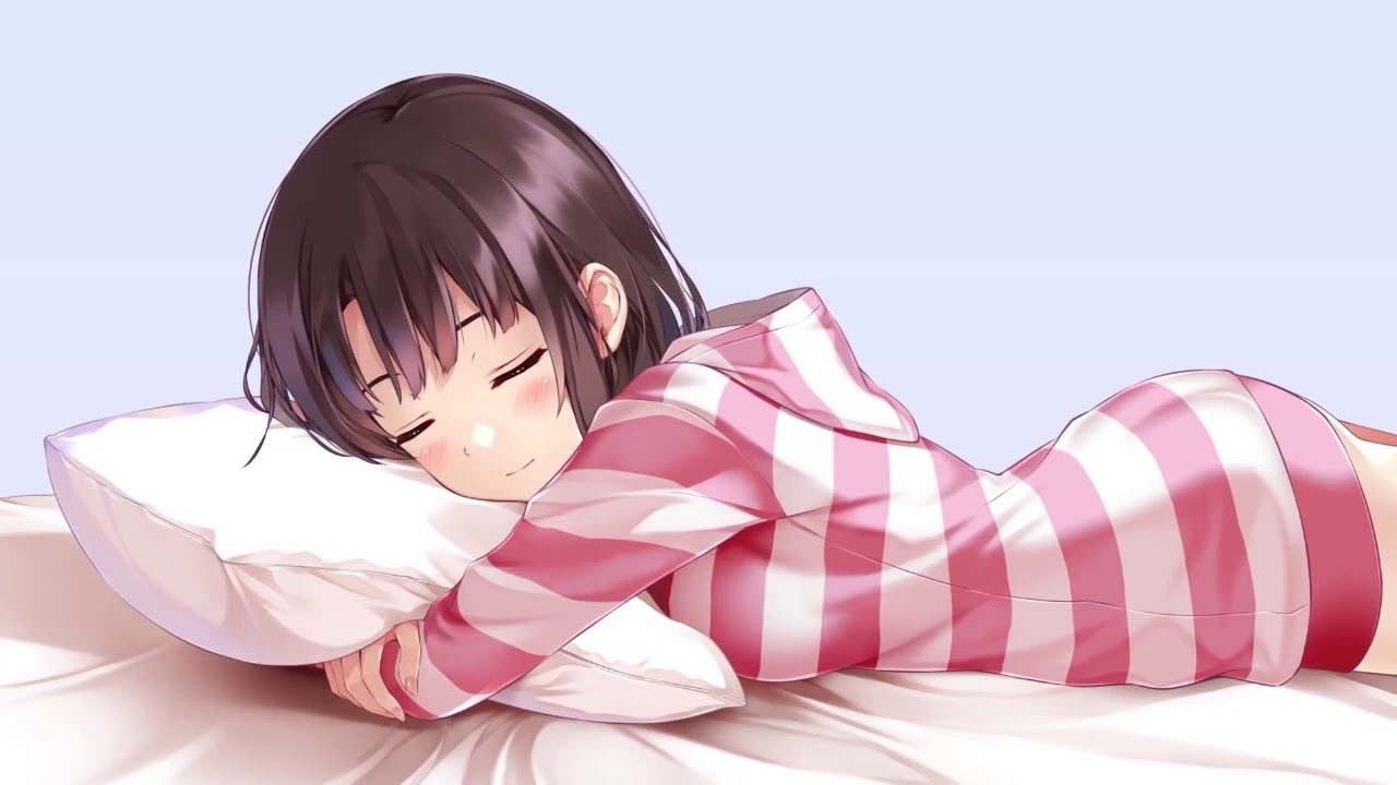 Anime Girl Sleeping - KibrisPDR