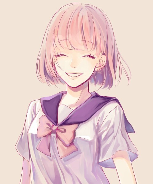 Detail Anime Girl Smiling Nomer 35