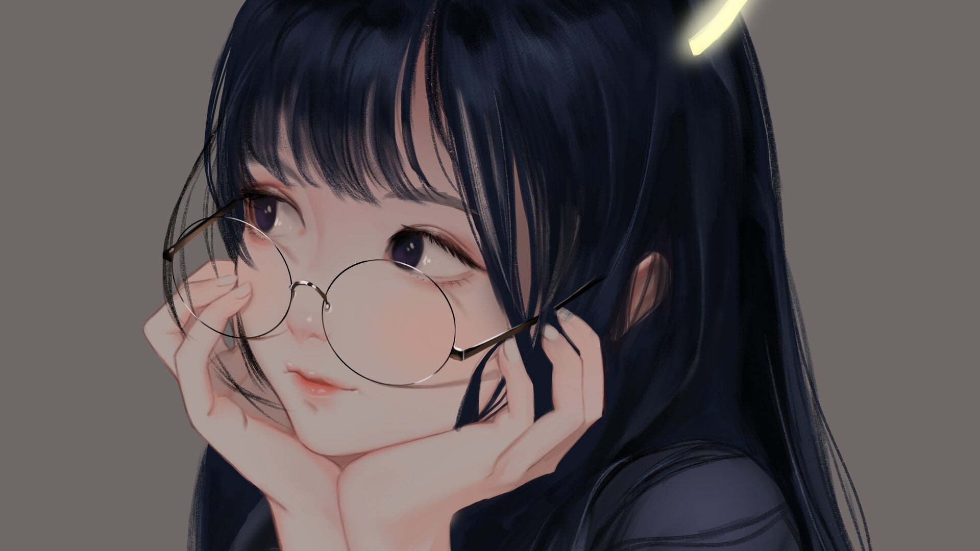 Detail Anime Girl With Glasses Nomer 4