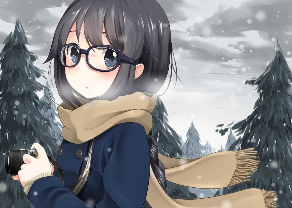 Detail Anime Girl With Glasses Nomer 10