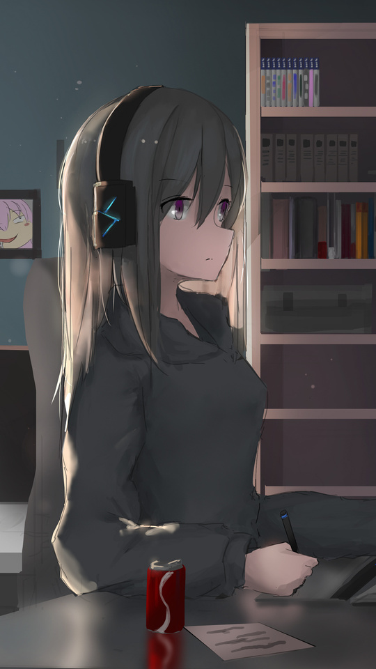 Detail Anime Girl With Headphones Nomer 46