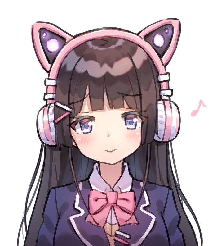 Detail Anime Girl With Headphones Nomer 8
