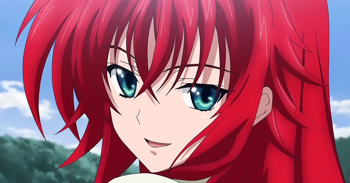 Anime Girl With Red Hair - KibrisPDR