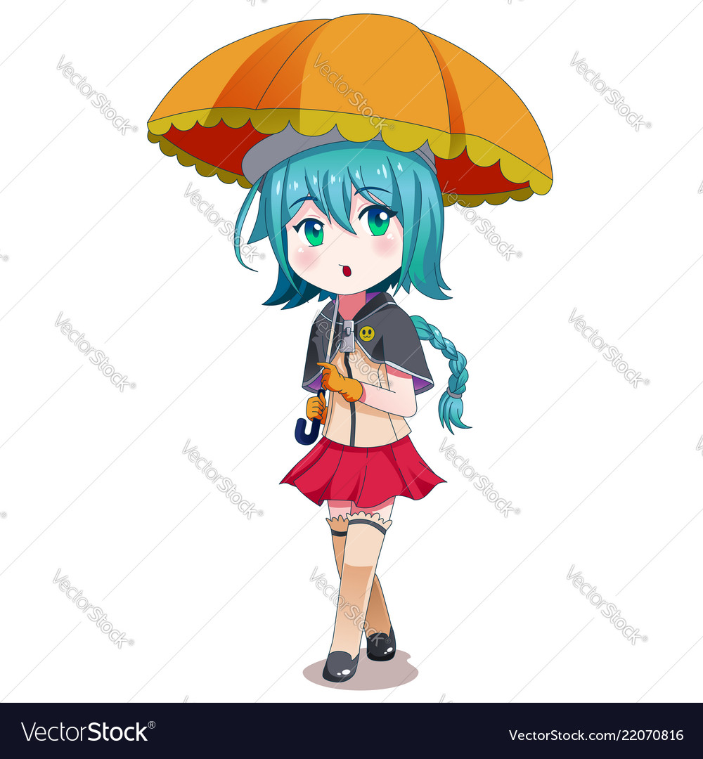 Detail Anime Girl With Umbrella Nomer 17