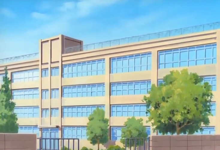 Detail Anime School Building Nomer 18