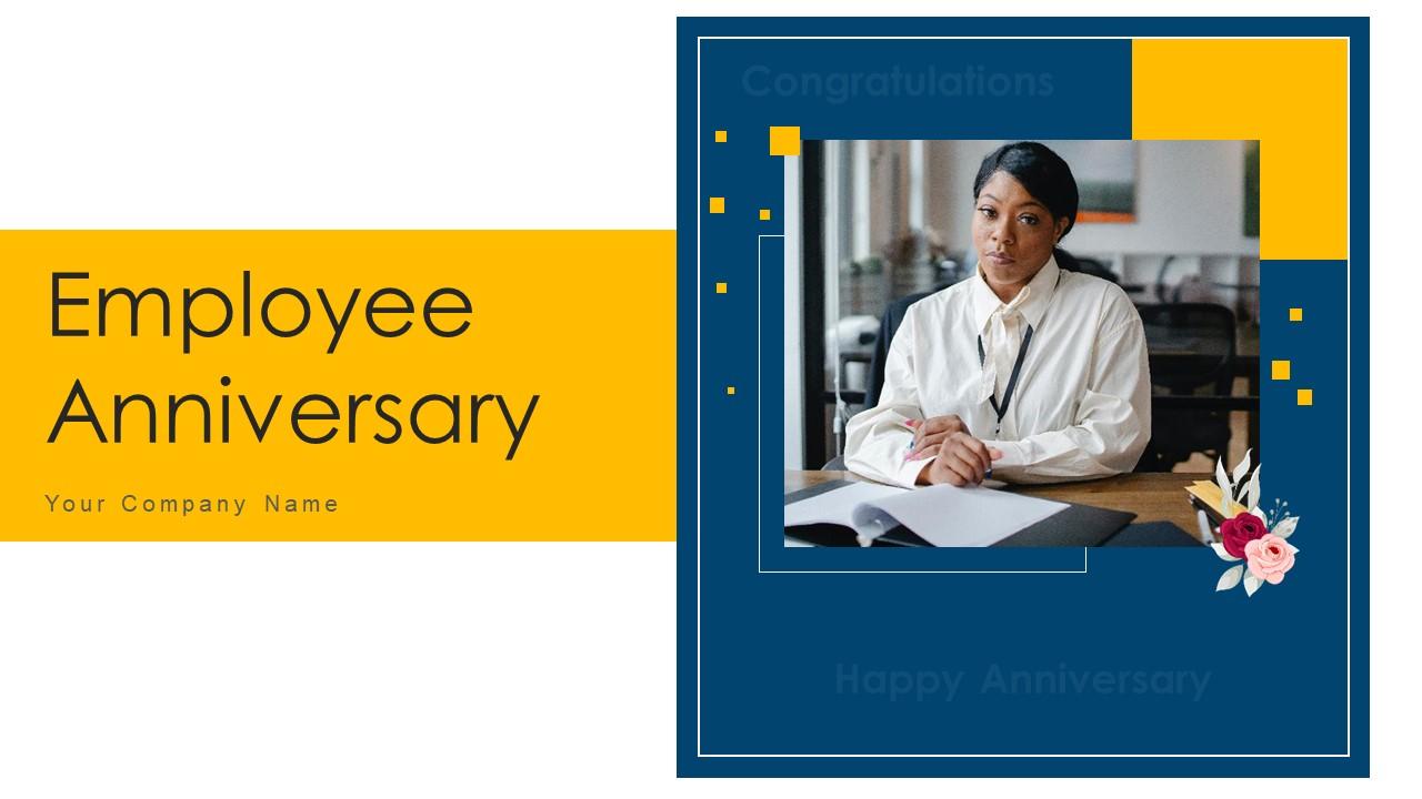 Detail Anniversary Powerpoint Template Nomer 33