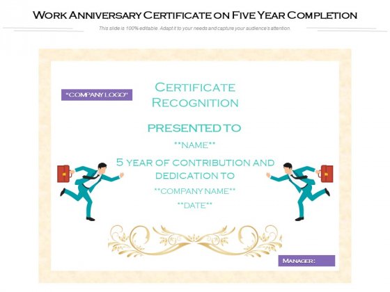 Detail Anniversary Powerpoint Template Nomer 47