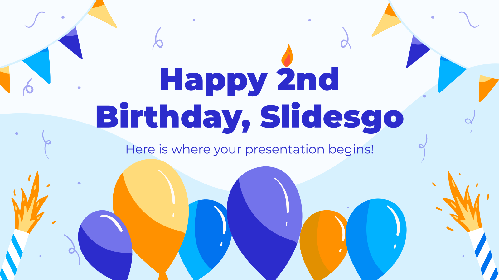 Detail Anniversary Powerpoint Template Nomer 50