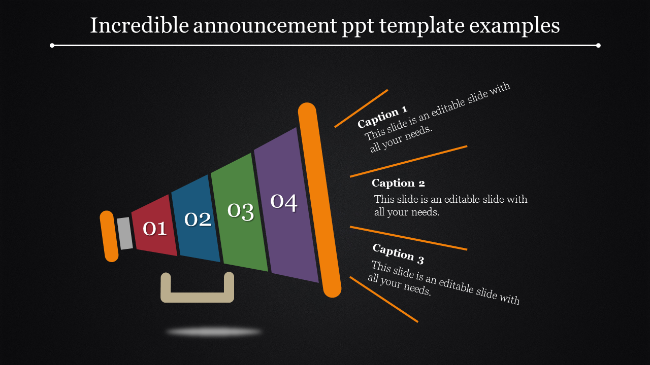 Detail Announcement Template Powerpoint Nomer 5