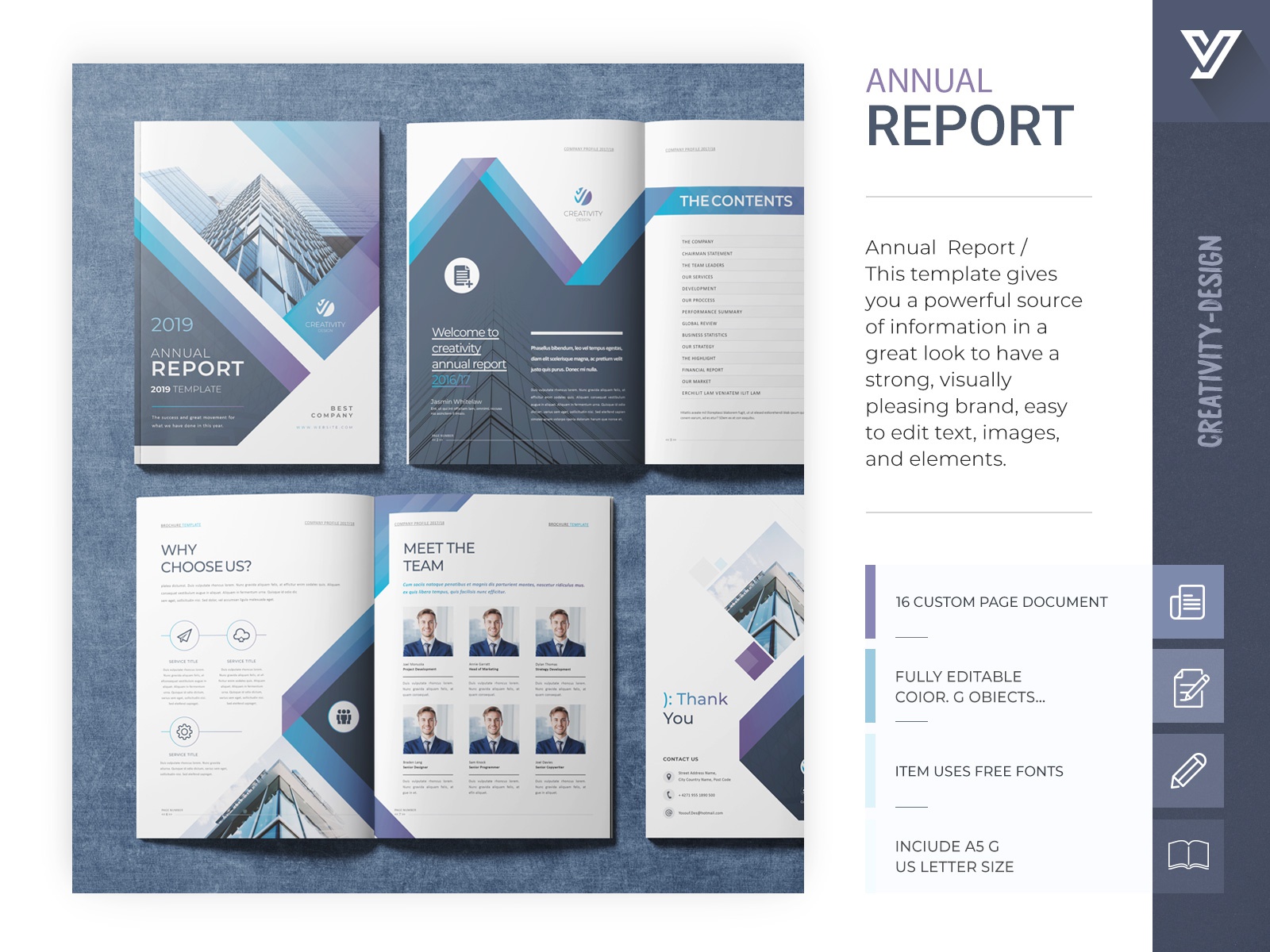 Detail Annual Report Template Nomer 20