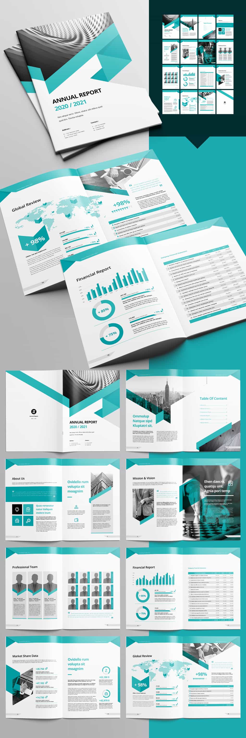 Detail Annual Report Template Nomer 34