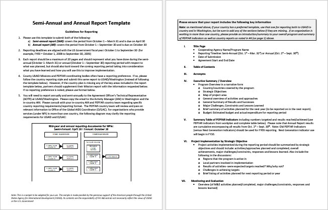 Detail Annual Report Template Nomer 36