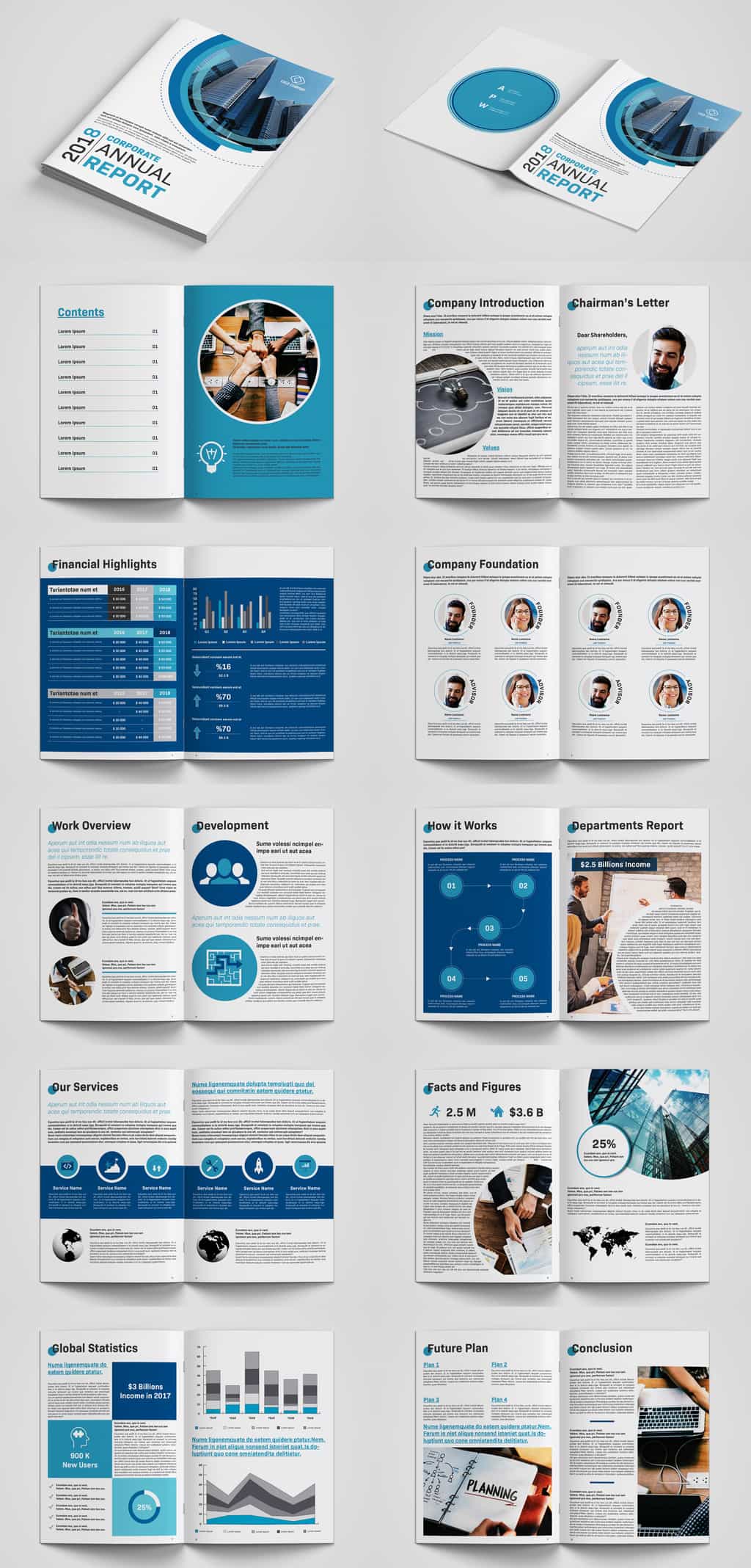 Detail Annual Report Template Nomer 39