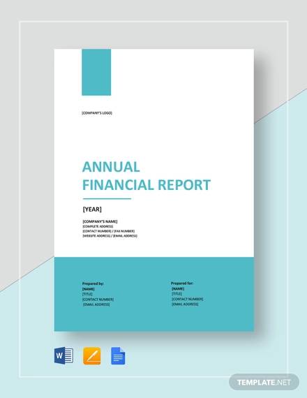 Detail Annual Report Template Nomer 46