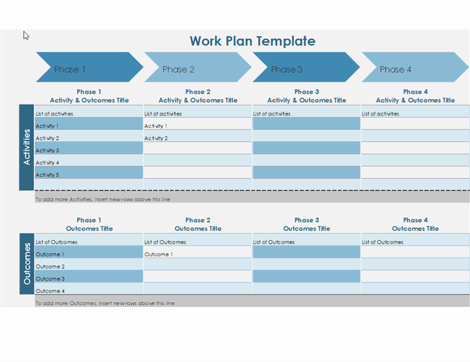 Detail Annual Work Plan Template Nomer 5