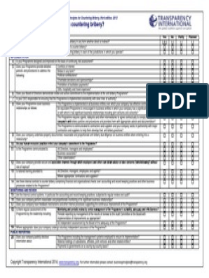 Detail Anti Corruption Risk Assessment Template Nomer 29