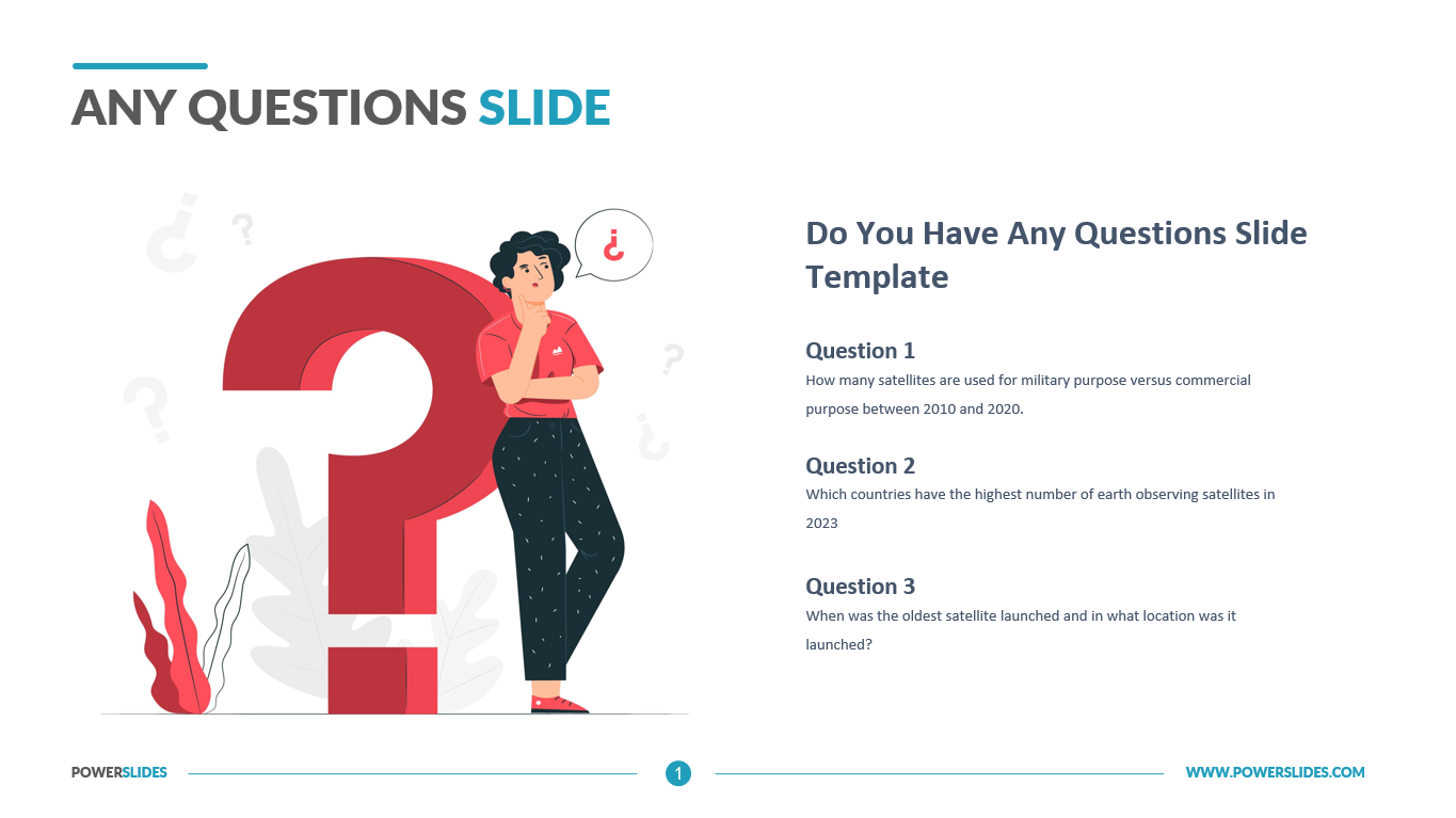 Detail Any Questions Slide Template Nomer 4