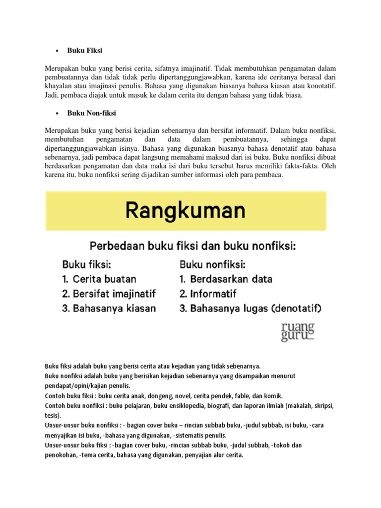 Detail Apa Buku Fiksi Nomer 41