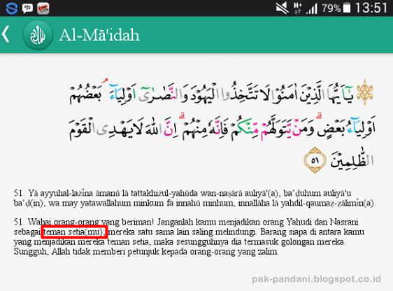 Detail Apa Isi Dari Surat Al Maidah Ayat 51 Nomer 16