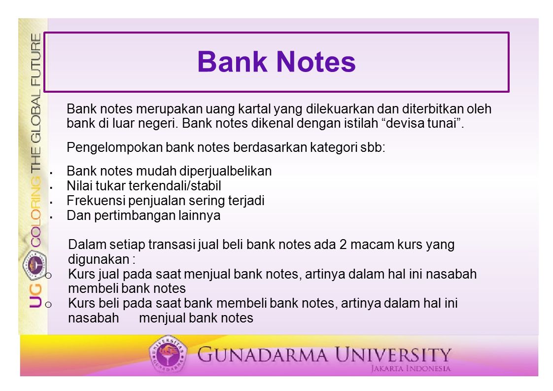 Detail Apa Itu Bank Notes Nomer 3