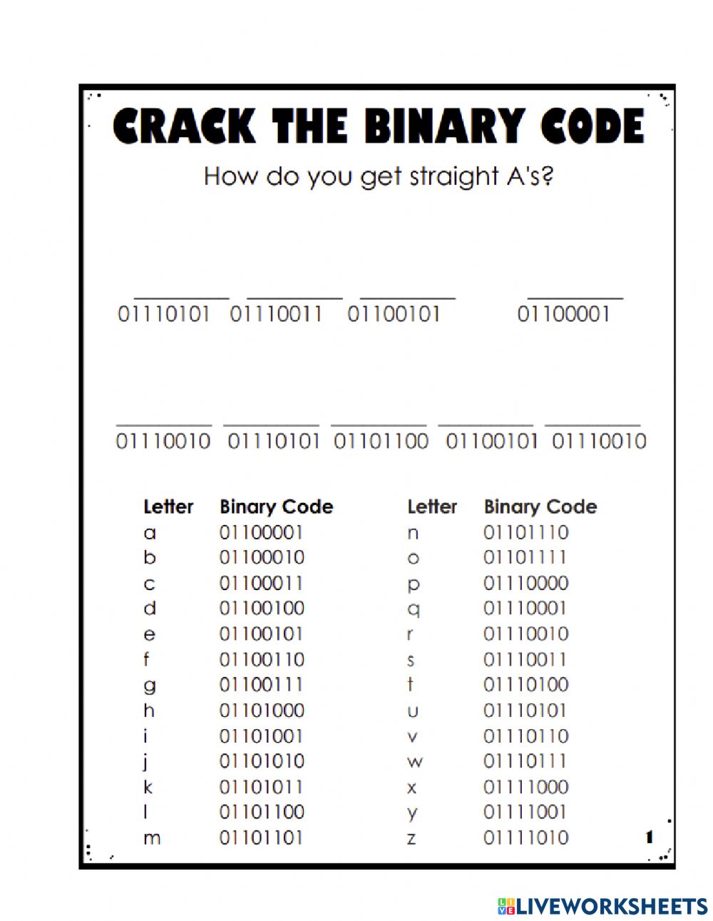 Detail Apa Itu Binary Code Nomer 31
