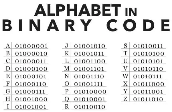 Detail Apa Itu Binary Code Nomer 44