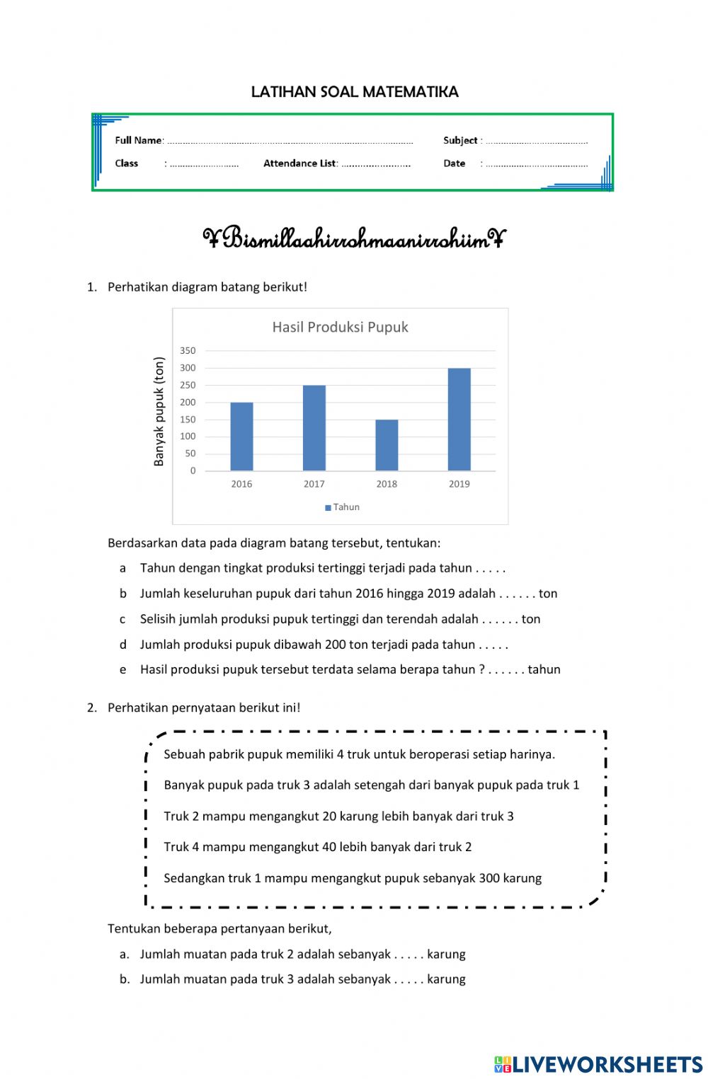 Detail Apa Itu Diagram Batang Nomer 32