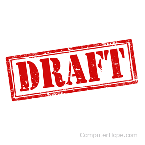 Detail Apa Itu Draft Nomer 24