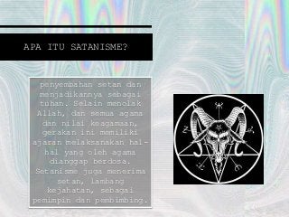 Detail Apa Itu Satanisme Nomer 33