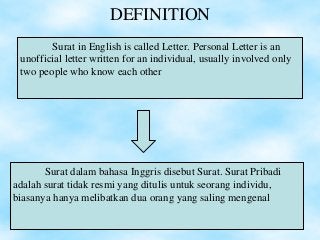 Detail Apa Itu Surat Pribadi Dalam Bahasa Inggris Nomer 35