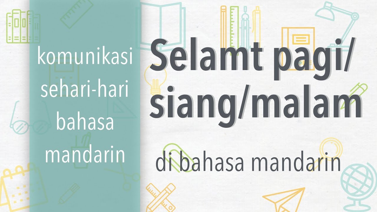 Detail Apa Kabar Bahasa Cina Nomer 18