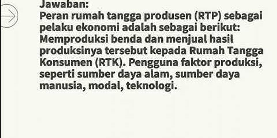 Detail Apa Saja Peran Rumah Tangga Konsumen Nomer 29