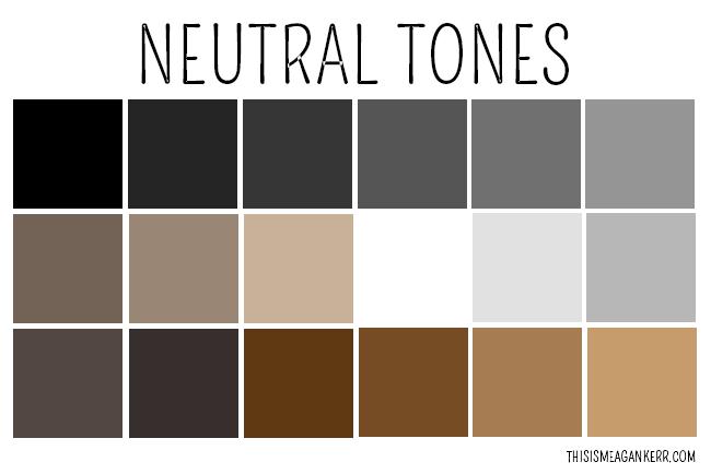 Detail Apa Saja Warna Netral Nomer 9