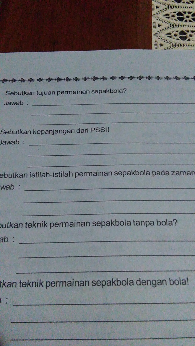 Detail Apa Tujuan Dari Sepak Bola Nomer 5