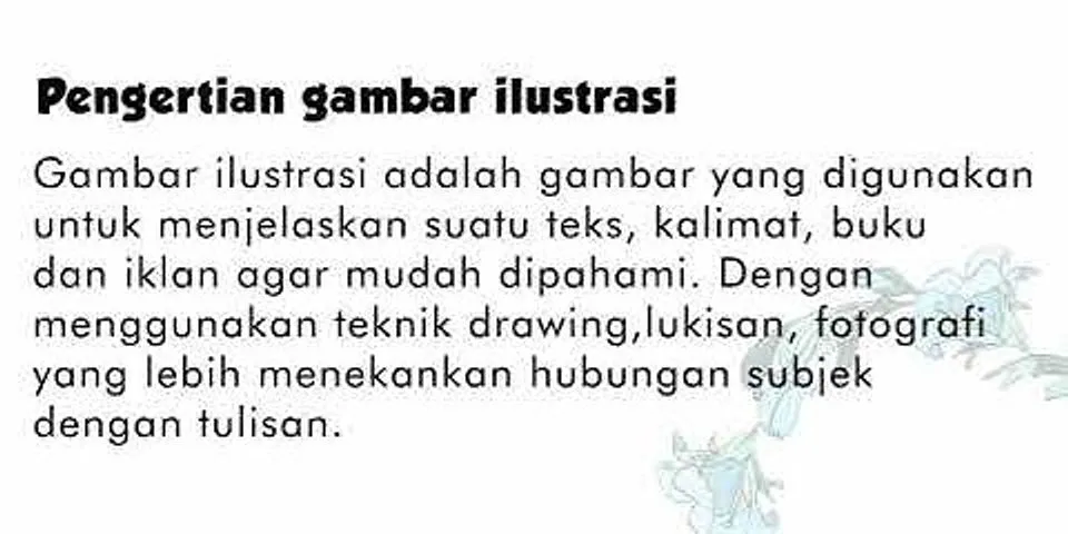 Detail Apa Yang Dimaksud Dengan Gambar Ilustrasi Nomer 11