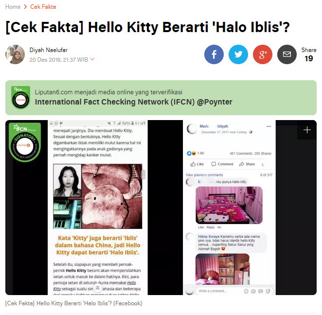 Detail Apakah Hello Kitty Itu Iblis Nomer 40