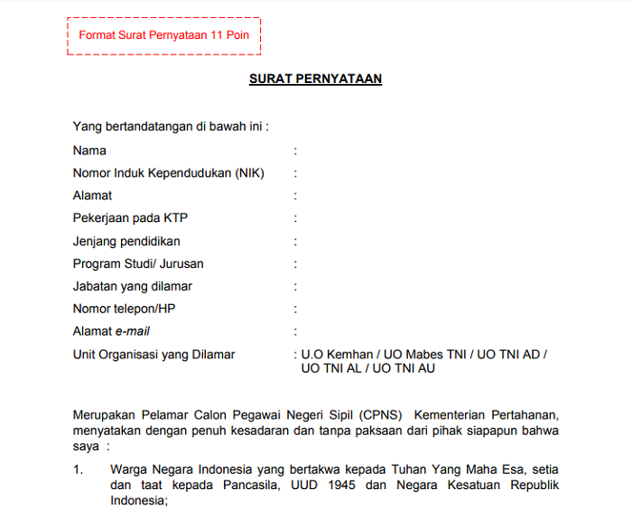 Detail Apakah Surat Pernyataan Harus Pakai Materai Nomer 4