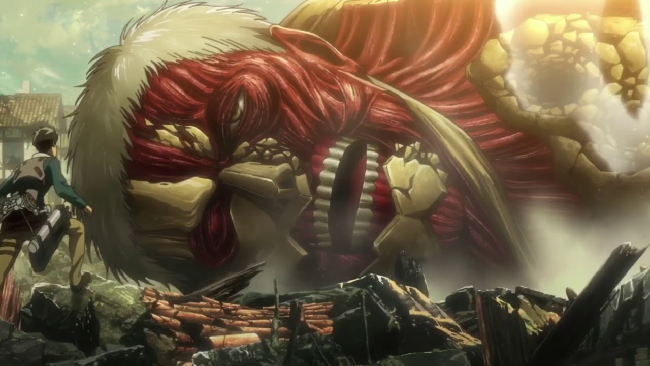 Detail Ape Titan Vs Armored Titan Nomer 2